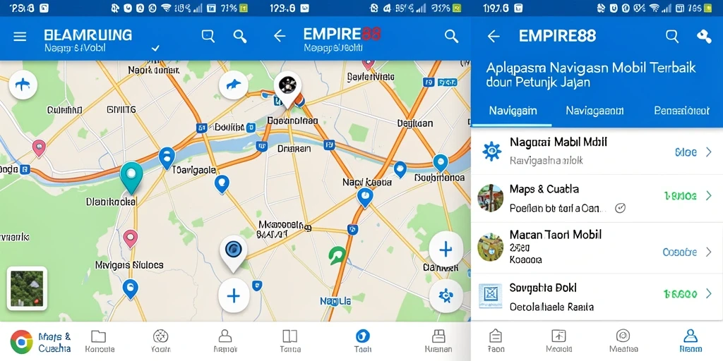 Tampilan antarmuka pengguna EMPIRE88 dengan fitur navigasi yang jelas.