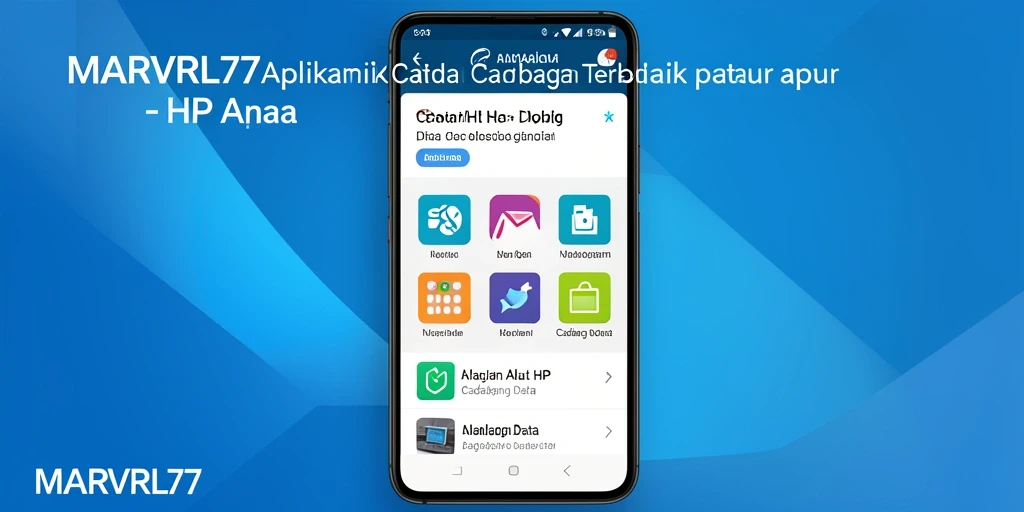 Antarmuka pengguna MARVRL77 yang sederhana dan fungsional.