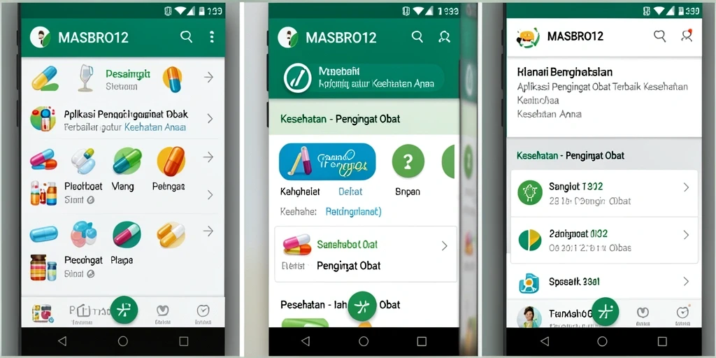 Tampilan antarmuka MASBRO12 yang menarik dan informatif.